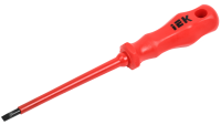 Отвертка шлицевая PROFI 5,5х125мм 1000В IEK