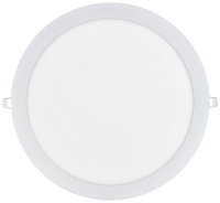 Светильник ДВО 1609 белый, круг LED 24Вт 4000 IP20 IEK