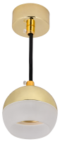 Светильник 4012 подвесной под лампу GX53 золото IEK