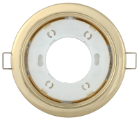 Светильник 4114 встраиваемый под лампу GX53 золото IEK