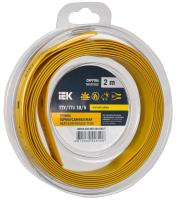 Трубка термоусадочная ТТУ нг-LS 10/5 желтая (2м/упак) IEK