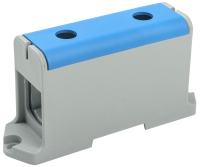 Клемма вводная силовая КВС 35-240мм2 синяя IEK