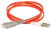 ITK Оптический коммутационный соединительный шнур (патч-корд), MM, 50/125 (OM2), SC/UPC-LC/UPC, (Duplex), 1м