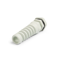 Ввод кабельный пластиковый PG-R 7 (3-6.5 мм) герметичный с трубной резьбой «PG» спиральный (Fortisflex)