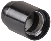 Патрон подвесной Пкб27-04-К01 карболитовый Е27 черный (индивидуальный пакет) IEK