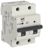 ARMAT Автоматический выключатель M10H 2P K 100А IEK