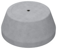 Основание бетонное для молниеприёмника малое IEK