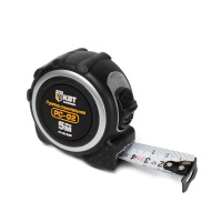 Рулетка строительная РС-02-5х25 серия ПРОФИ 2-го класса точности с переключателем постоянной фиксации (КВТ)