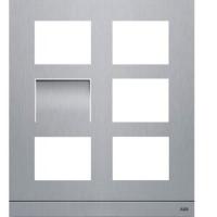2TMA130160X0007 - Рамка для станции видеовызова, 2/3, сталь