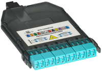 ITK Кассета для кросса высокой плотности OM3 MPO male 3хLC-quadro (12 ОВ)