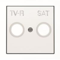 2CLA855010A1101 - Накладка для TV-R-SAT розетки, серия SKY, цвет альпийский белый
