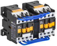 Контактор КМИ-10930 реверс 9А 230В/АС3 2NO IEK