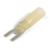 Наконечник кабельный вилочный изолированный НВИ-Т 6.0–4 серия ПРОФИ с термоусаживаемой манжетой (КВТ)