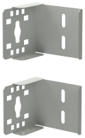 ITK LINEA S Кронштейн для крепления вертикального кабель-оргорганайзера в зоне Zero-U серый (2шт/компл)