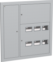 Корпус металлический ЩЭ-6-Э 36 IP31 (слаботочный отсек слева) LIGHT IEK