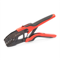 Пресс-клещи CTB-04 серия ПРОФИ (кримпер) для опрессовки неизолированных разъемов и наконечников (автоклемм) (КВТ)