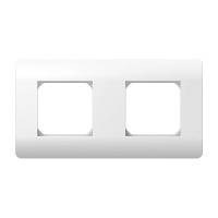 431546 - (NEW3-E) Рамка 2-ая, универсальная, белый (CHINT)