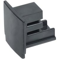 Заглушка для трехфазного шинопровода черная IEK