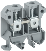 Клемма винтовая КВИ-16мм2 серая IEK