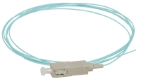 ITK Оптический коммутационный монтажный шнур (пигтеил), (MM), 50/125 (OM3), SC/UPC, LSZH, 1,5м