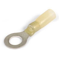 Наконечник кабельный кольцевой изолированный НКИ-Т 6.0–8 серия ПРОФИ с термоусаживаемой манжетой (КВТ)