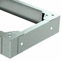 Боковые элементы цоколя из нержавеющей стали. 2 шт., ZA 00.80 S v.2