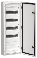 TITAN 5 Корпус металлический ЩРн-60 (1х60) 835х310х140мм IP54 белый (одна дверь) IEK