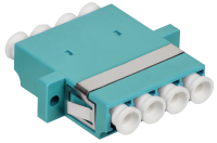 ITK Адаптер оптический проходной LC-quad OM3 UPC