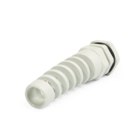 Ввод кабельный пластиковый PG-R 11 (5-10 мм) герметичный с трубной резьбой «PG» спиральный (Fortisflex)