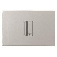 2CLA221450N1301 - Механизм карточного (54 мм) выключателя с задержкой отключения (5 - 90 сек), с накладкой, 2-модульный, серия Zenit, цвет серебристый