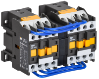 Контактор КМИ-10930 реверс 9А 400В/АС3 2NO IEK
